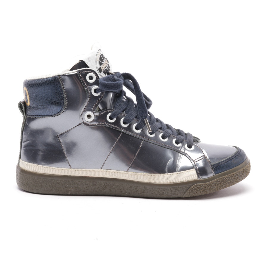Image 1 of High-Top Sneakers EUR38 Silver in color Metallic | Vite EnVogue