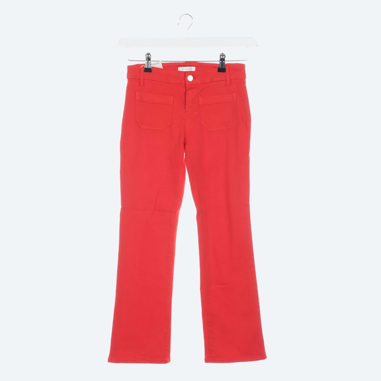 Image 1 of Jeans Straight Fit W26 Red in color Red | Vite EnVogue