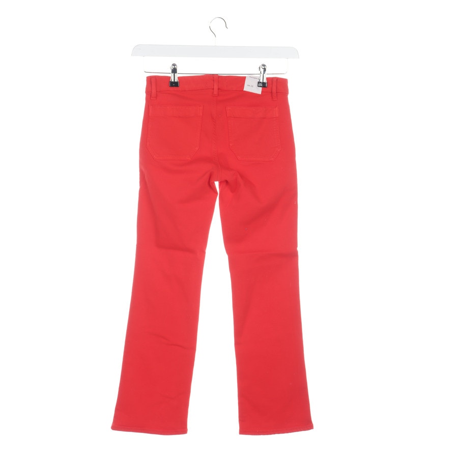 Image 2 of Jeans Straight Fit W26 Red in color Red | Vite EnVogue
