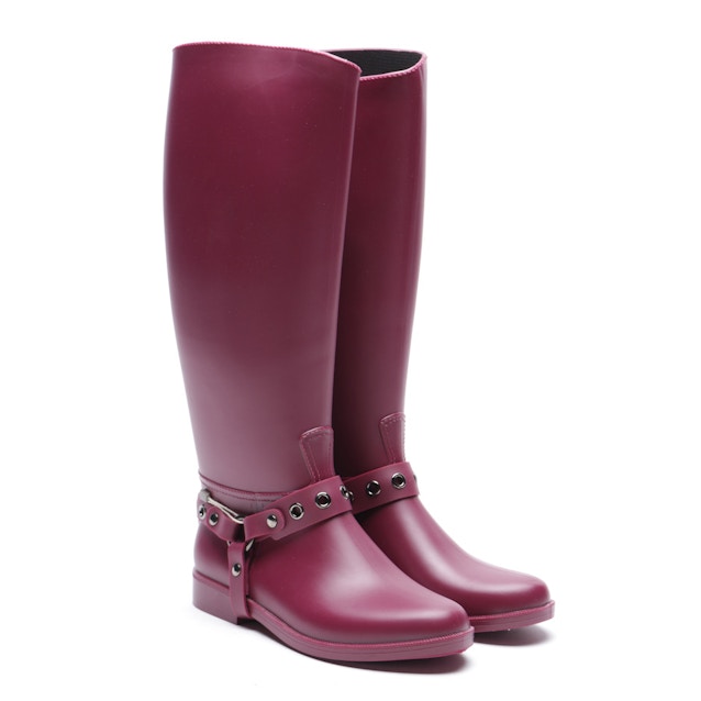 Rain Boots EUR 37 Bordeaux | Vite EnVogue