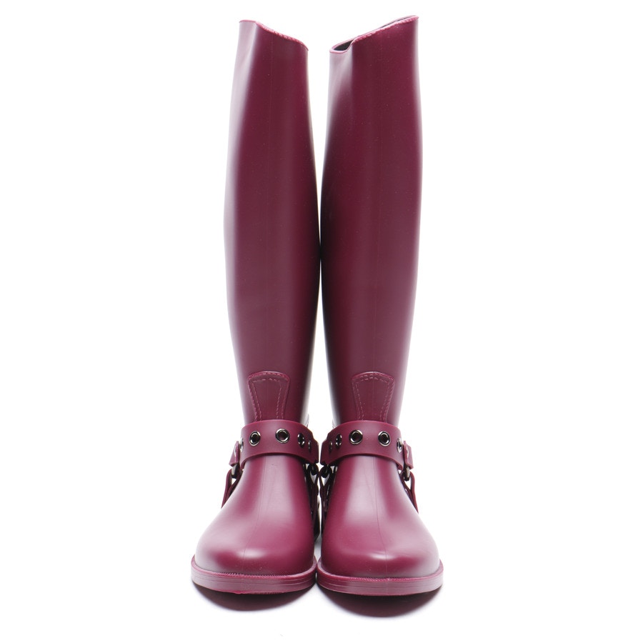 Image 3 of Rain Boots EUR 37 Bordeaux in color Red | Vite EnVogue
