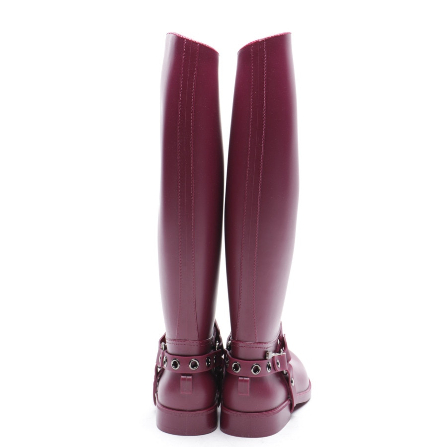 Image 4 of Rain Boots EUR 37 Bordeaux in color Red | Vite EnVogue