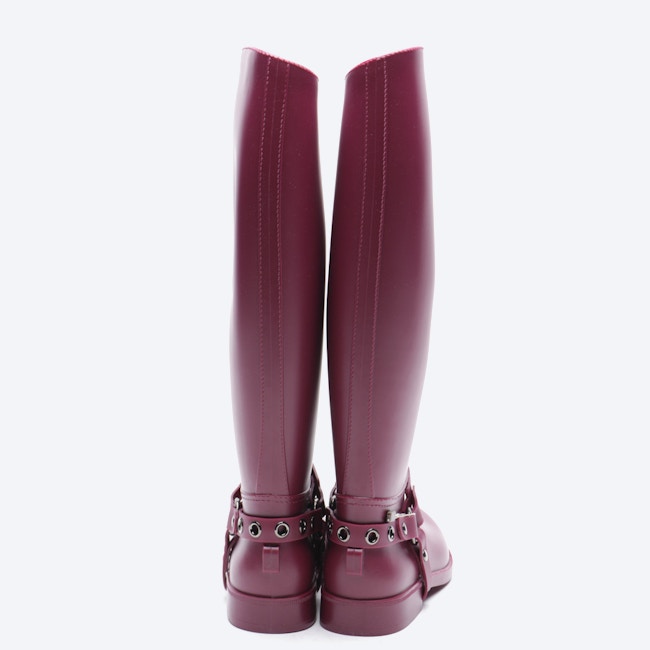 Image 4 of Rain Boots EUR 37 Bordeaux in color Red | Vite EnVogue