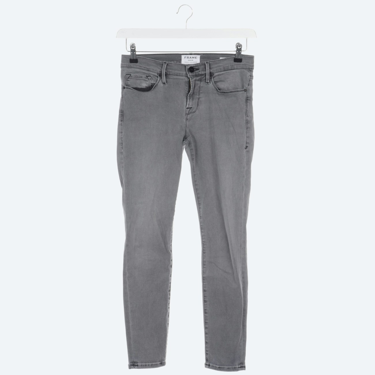 Image 1 of Jeans Skinny W27 Lightgray in color Gray | Vite EnVogue