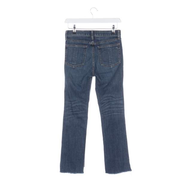 Jeans Straight Fit W24 Blau | Vite EnVogue