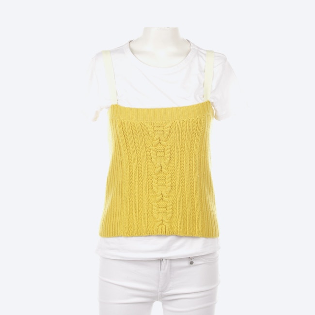 Image 3 of Wool  Twin Set 34 Yellow in color Yellow | Vite EnVogue