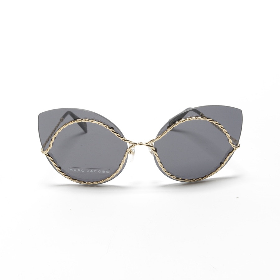 Image 1 of 161 Sunglasses Gold in color Metallic | Vite EnVogue