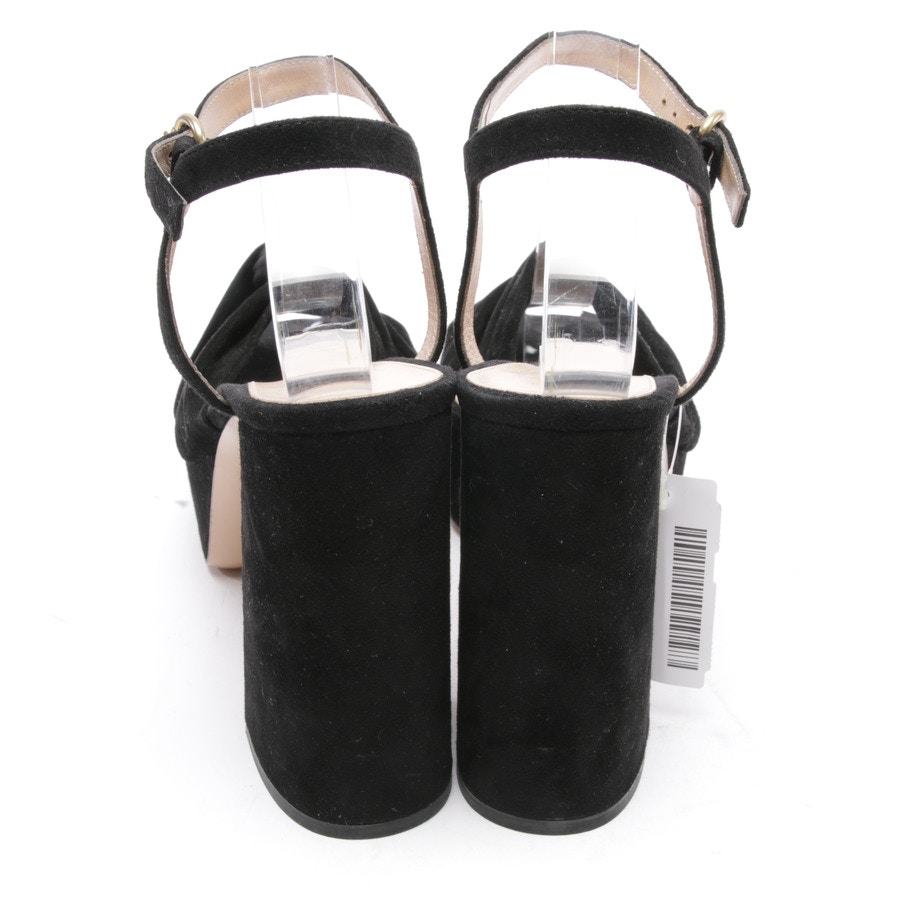 Image 3 of Heeled Sandals EUR 39.5 Black in color Black | Vite EnVogue