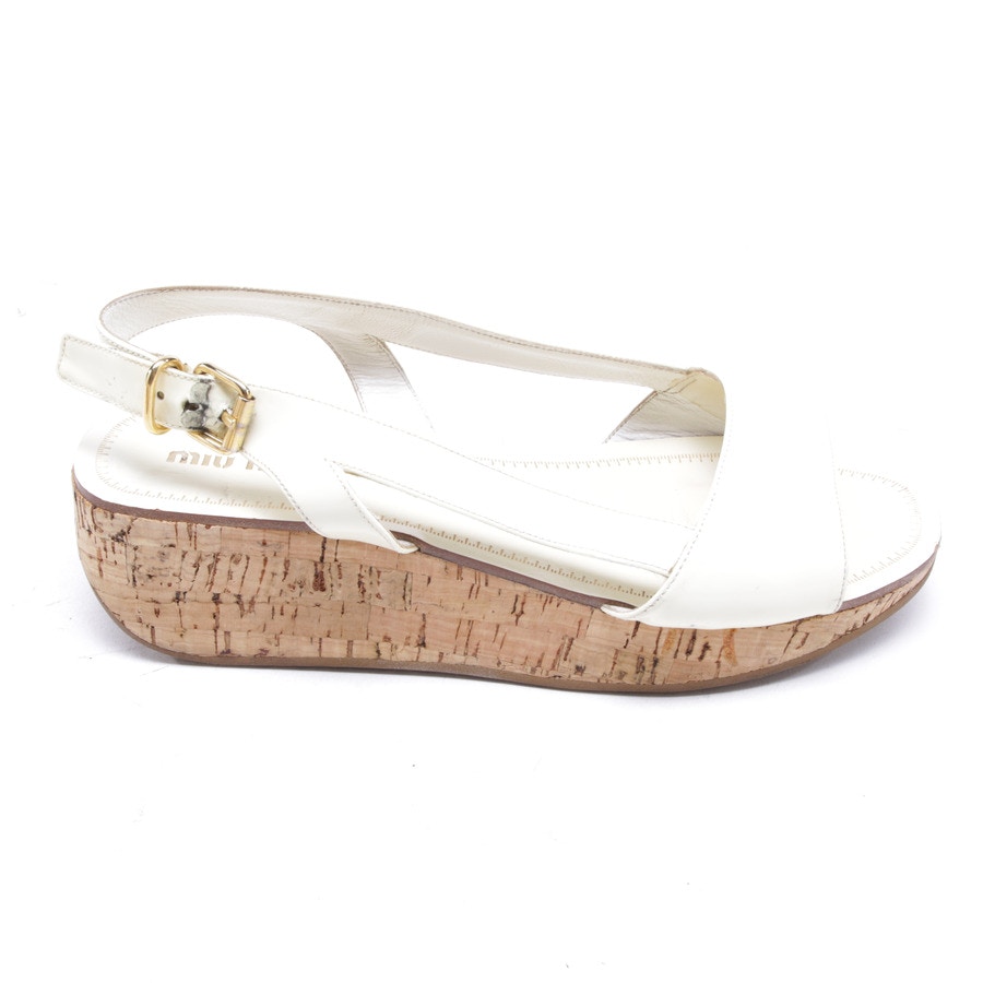 Image 1 of Wedges EUR 36 Pastel yellow in color Yellow | Vite EnVogue