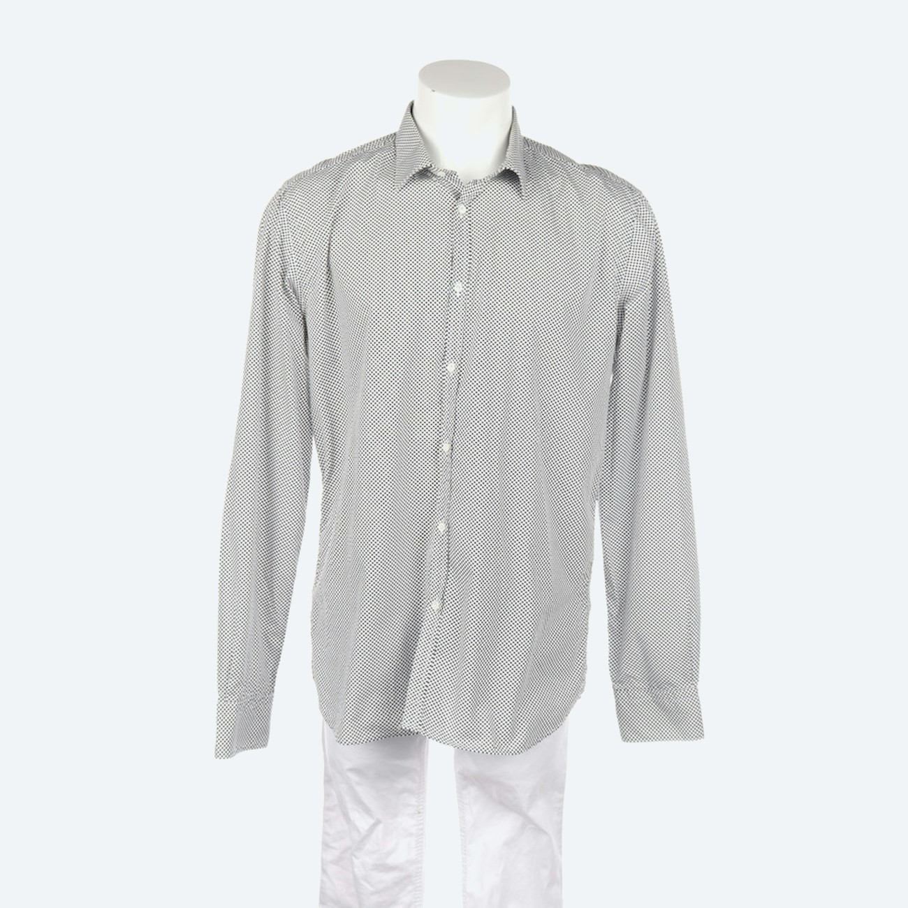 Image 1 of Casual Shirt 44 White in color White | Vite EnVogue