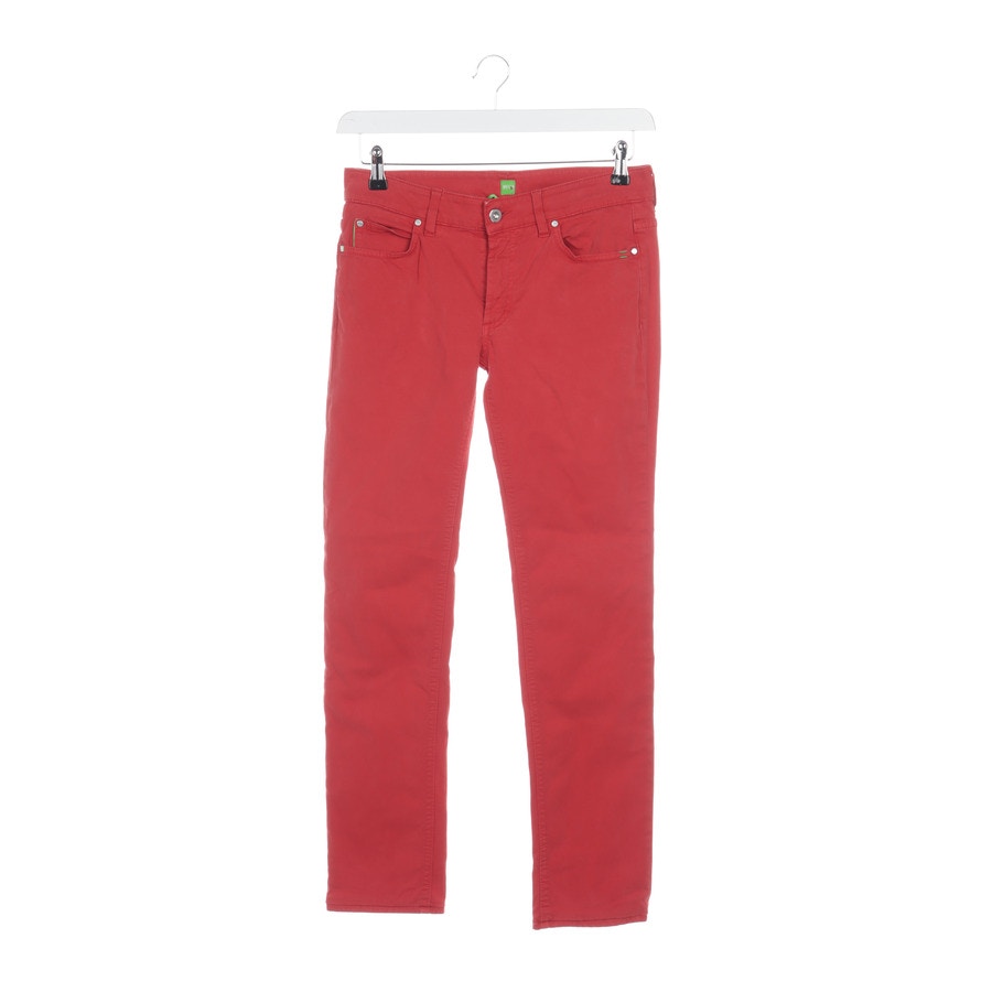 Image 1 of Jeans Straight Fit W28 Red in color Red | Vite EnVogue
