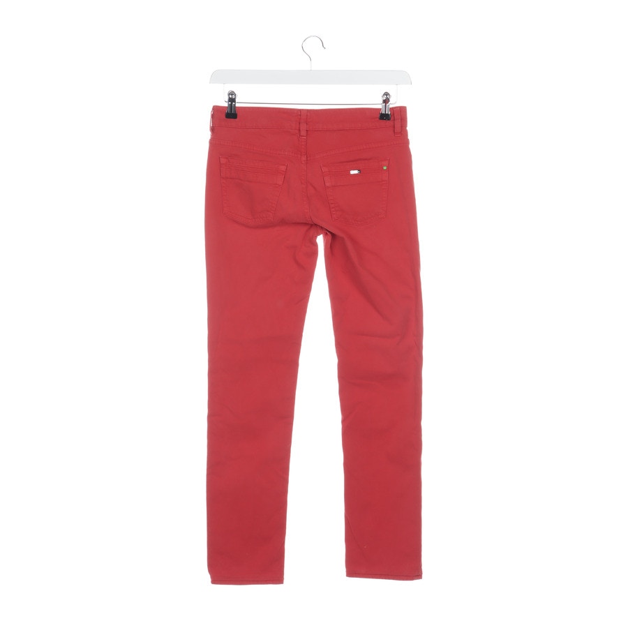 Image 2 of Jeans Straight Fit W28 Red in color Red | Vite EnVogue