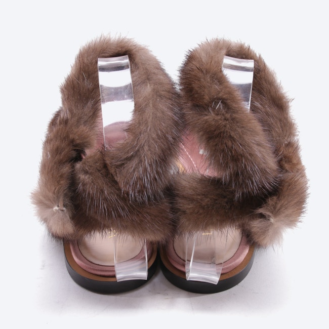 Image 3 of Sandals EUR 39 Brown in color Brown | Vite EnVogue