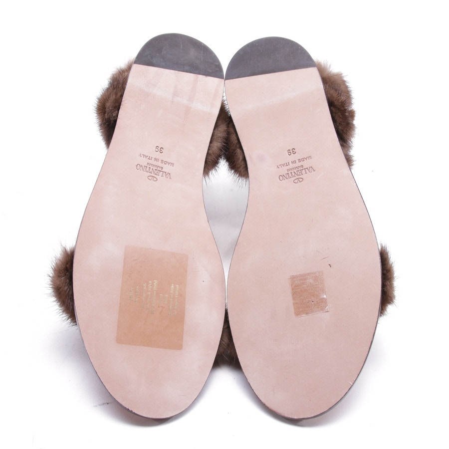 Image 4 of Sandals EUR 39 Brown in color Brown | Vite EnVogue