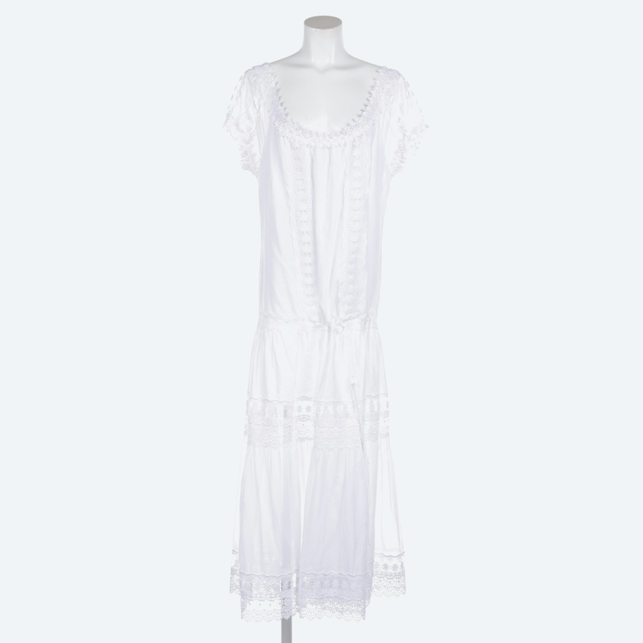 Image 1 of Dress L White in color White | Vite EnVogue