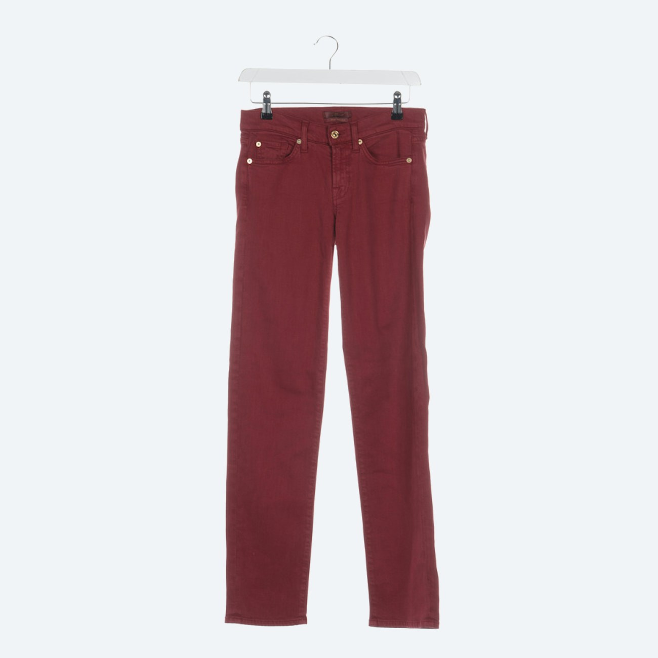 Image 1 of Trousers W29 Bordeaux in color Red | Vite EnVogue