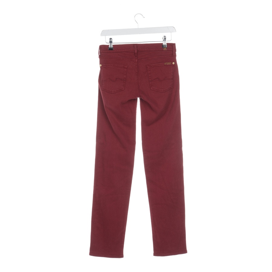 Image 2 of Trousers W29 Bordeaux in color Red | Vite EnVogue