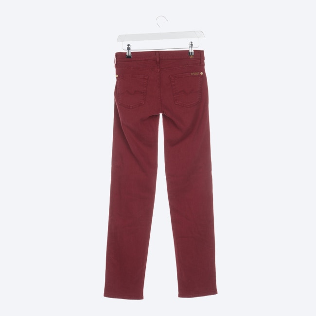 Image 2 of Trousers W29 Bordeaux in color Red | Vite EnVogue