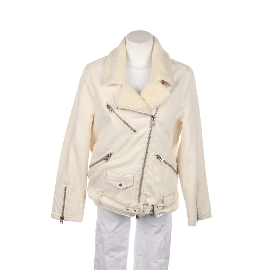 Image 1 of Between-seasons Jacket 36 Cream in color White | Vite EnVogue