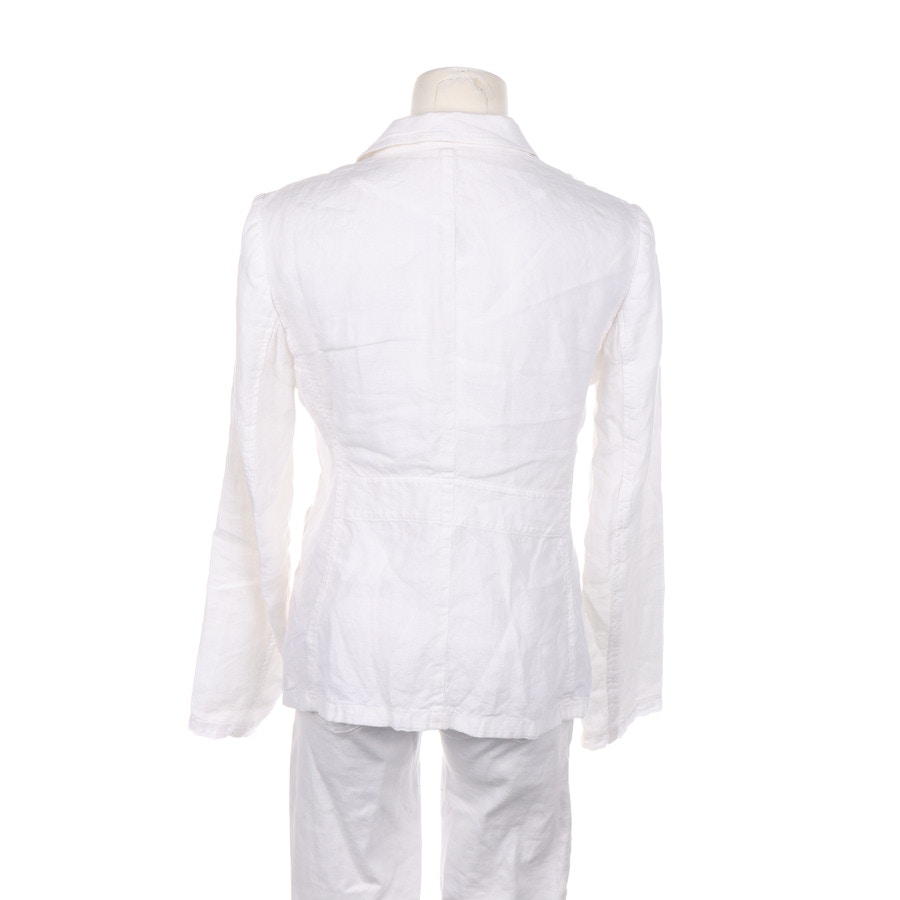 Image 2 of Linen Blazer 38 White in color White | Vite EnVogue