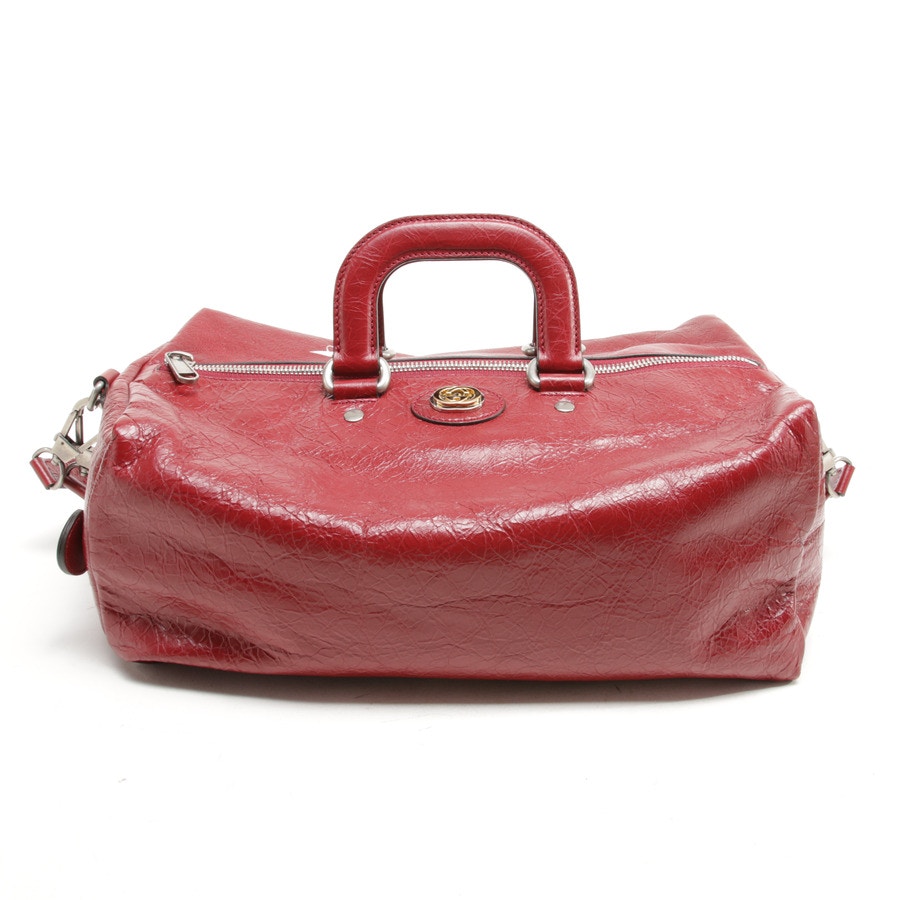 Image 1 of Duffle Handbag Dark red in color Red | Vite EnVogue