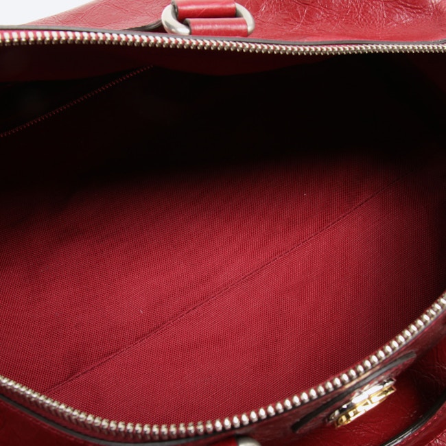 Image 5 of Duffle Handbag Dark red in color Red | Vite EnVogue