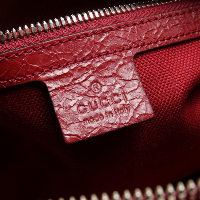 Image 6 of Duffle Handbag Dark red in color Red | Vite EnVogue