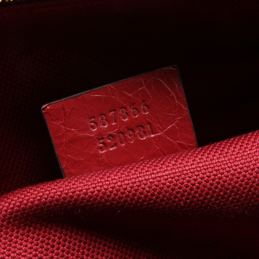 Bild 7 von Duffle Handtasche Dunkelrot in Farbe Rot | Vite EnVogue