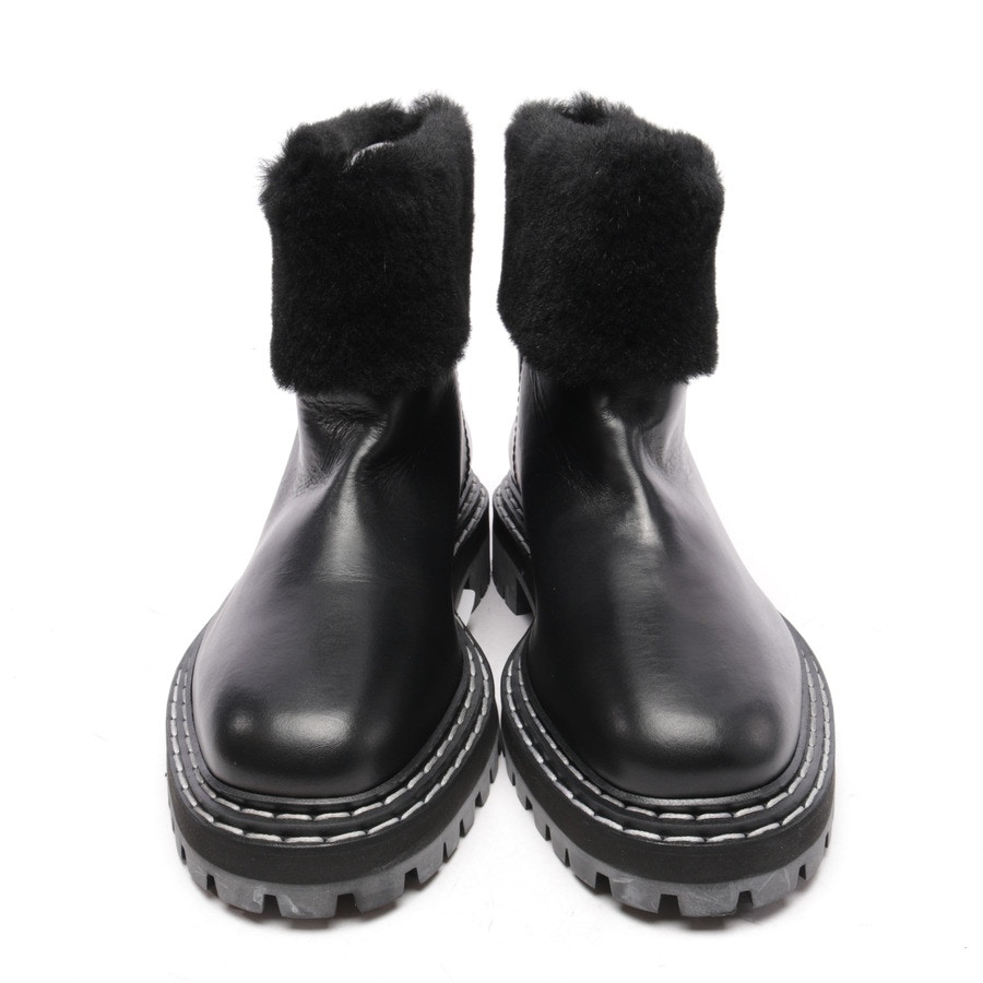 Image 2 of Ankle Boots EUR 39.5 Black in color Black | Vite EnVogue