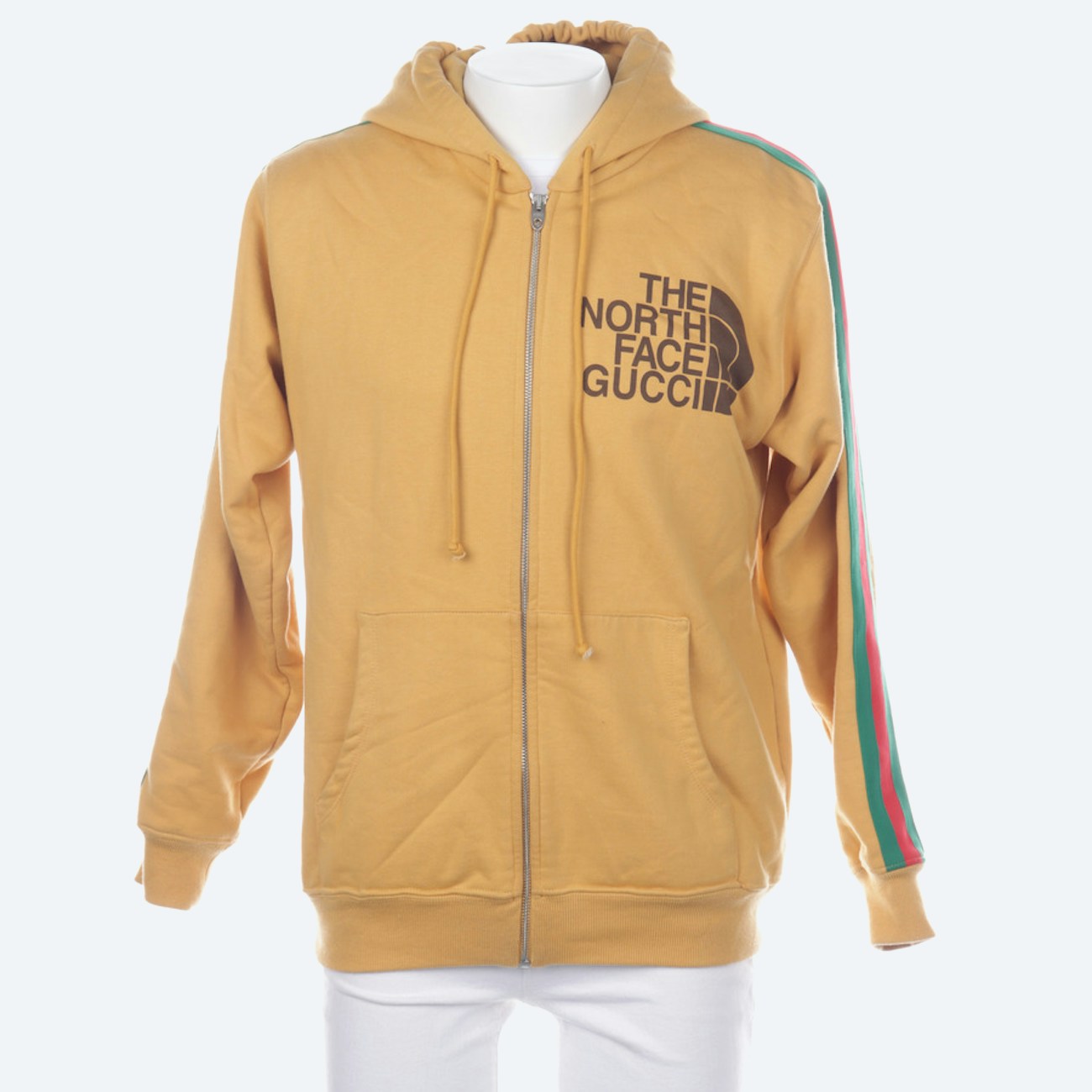 Image 1 of Sweat Jacket S Pastel Yellow in color Yellow | Vite EnVogue