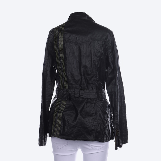 Image 2 of Linen Jacket 38 Black in color Black | Vite EnVogue