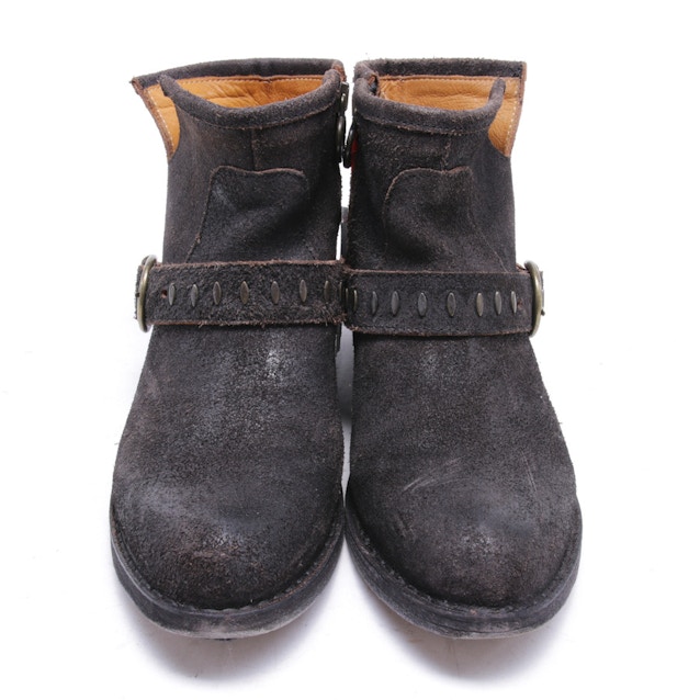 Ankle Boots EUR38 Dark Brown | Vite EnVogue