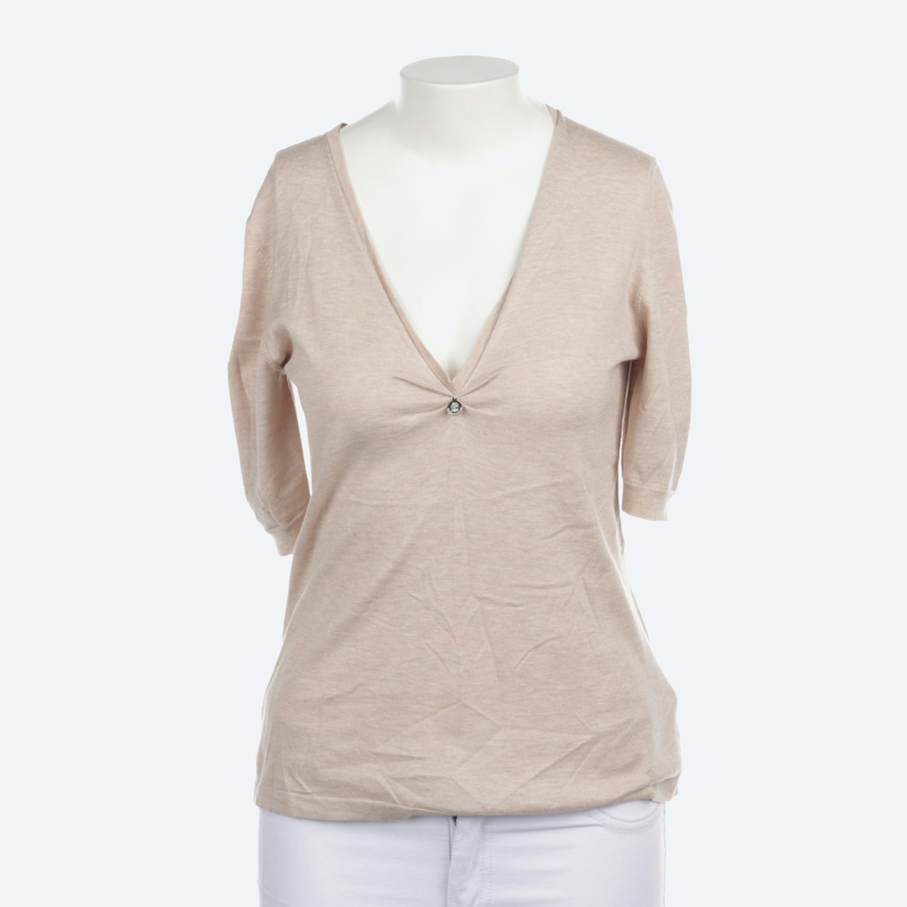 Image 1 of Shirt S Tan in color Brown | Vite EnVogue