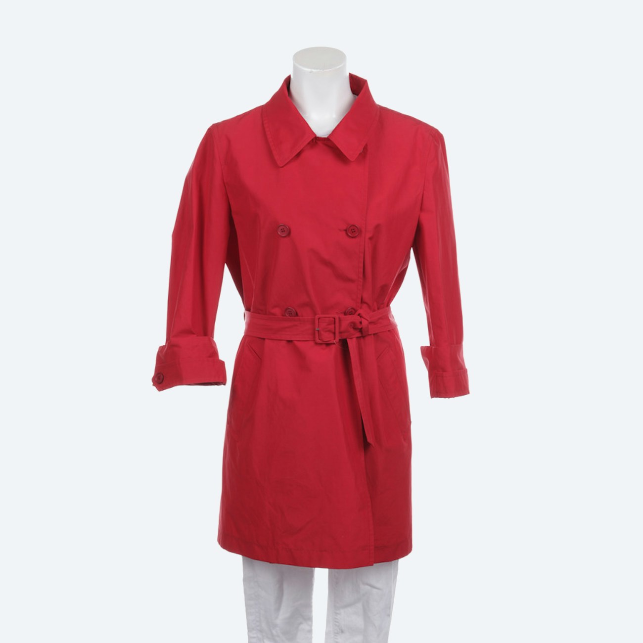 Image 1 of Linen Coat 42 Red in color Red | Vite EnVogue