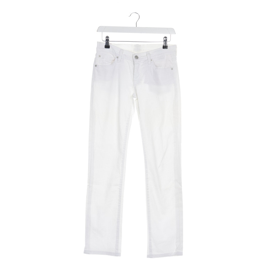 Image 1 of Jeans Bootcut W26 White in color White | Vite EnVogue