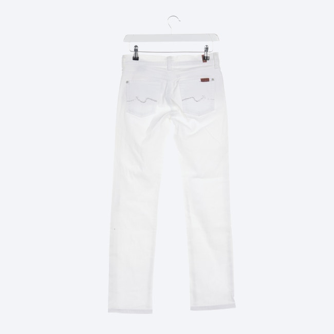 Image 2 of Jeans Bootcut W26 White in color White | Vite EnVogue