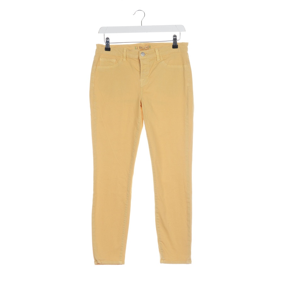 Image 1 of Trousers W30 Pastel Yellow in color Yellow | Vite EnVogue