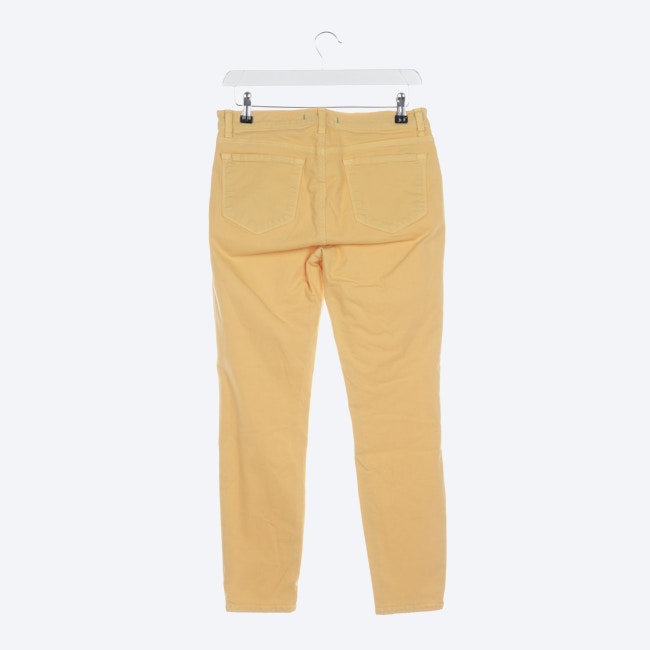 Image 2 of Trousers W30 Pastel Yellow in color Yellow | Vite EnVogue