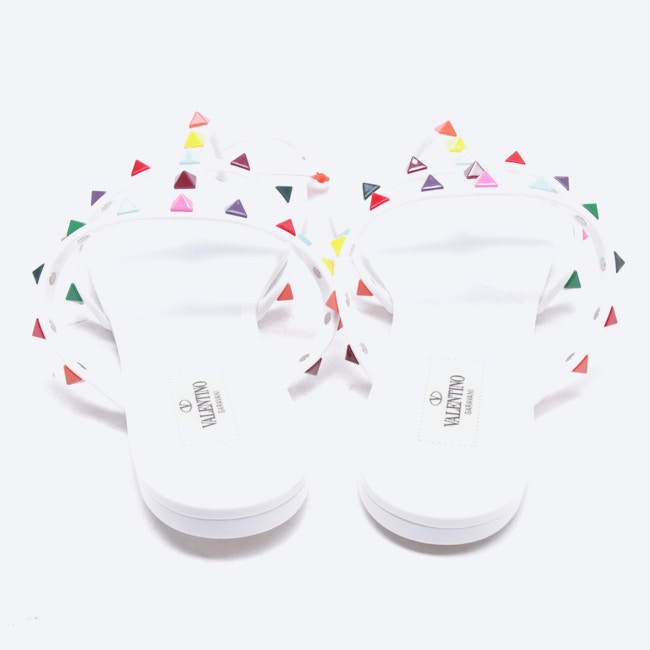 Image 3 of Rockstud Sandals EUR 37 White in color White | Vite EnVogue