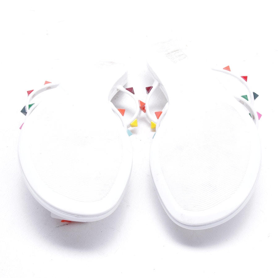 Image 4 of Rockstud Sandals EUR 37 White in color White | Vite EnVogue