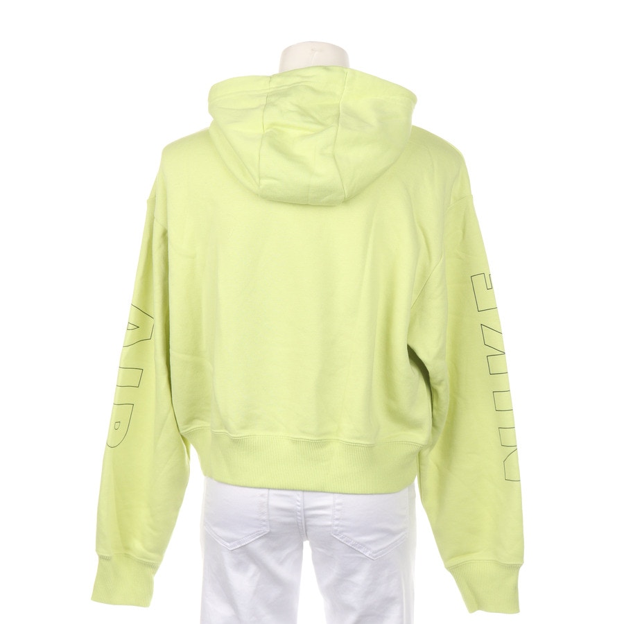 Image 2 of Hooded Sweatshirt S Greenyellow in color Green | Vite EnVogue