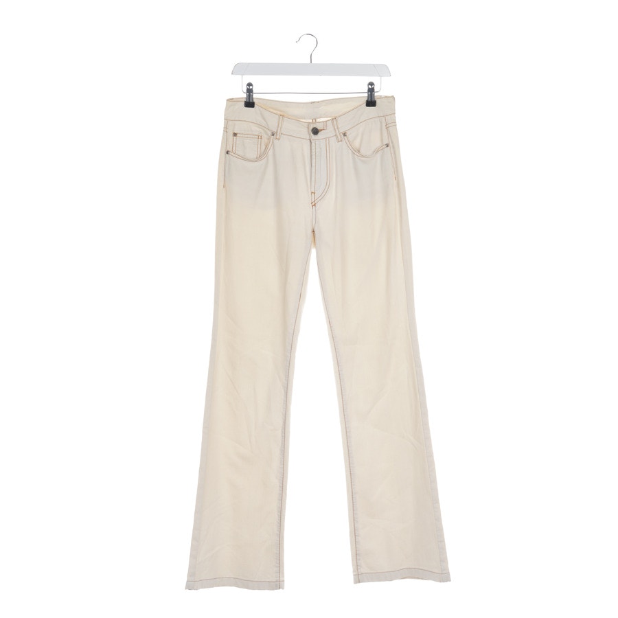 Image 1 of Jeans Bootcut 36 Beige in color White | Vite EnVogue