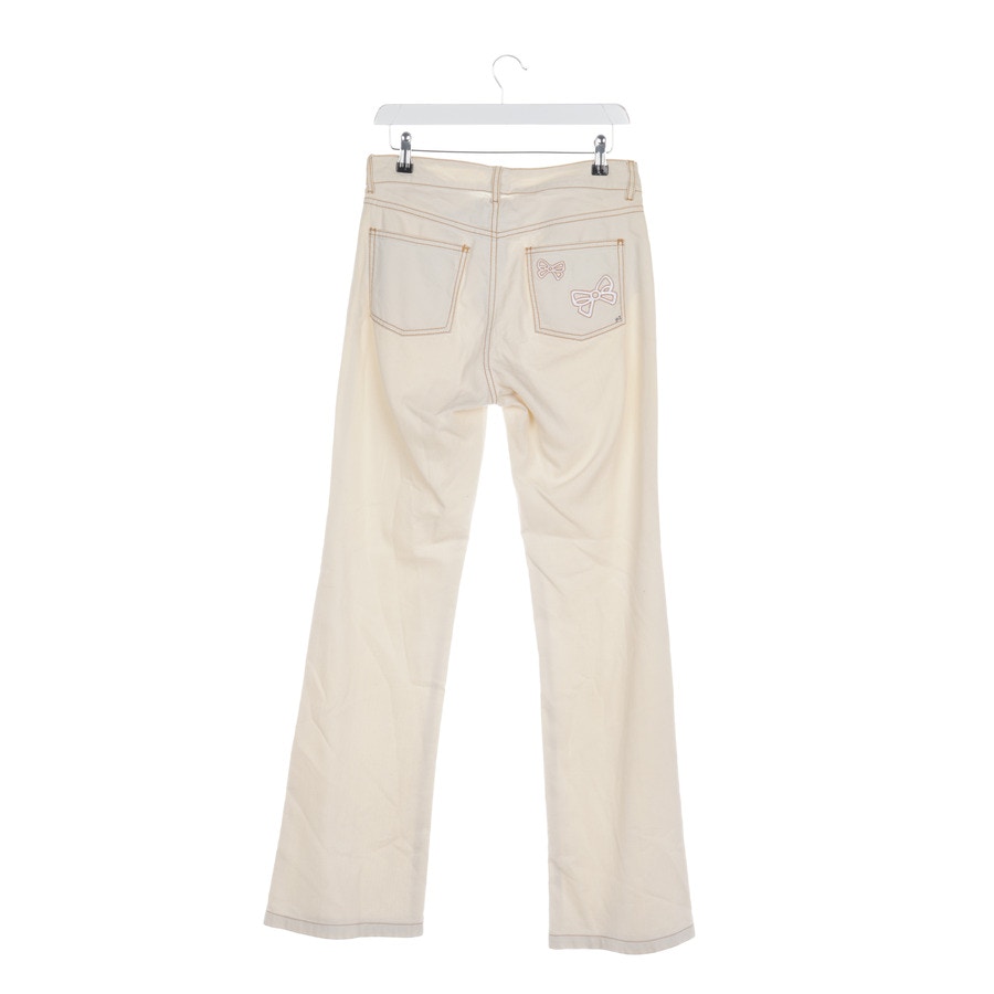 Image 2 of Jeans Bootcut 36 Beige in color White | Vite EnVogue