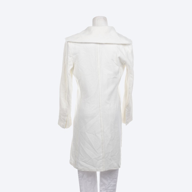 Image 2 of Linen Coat 38 White in color White | Vite EnVogue