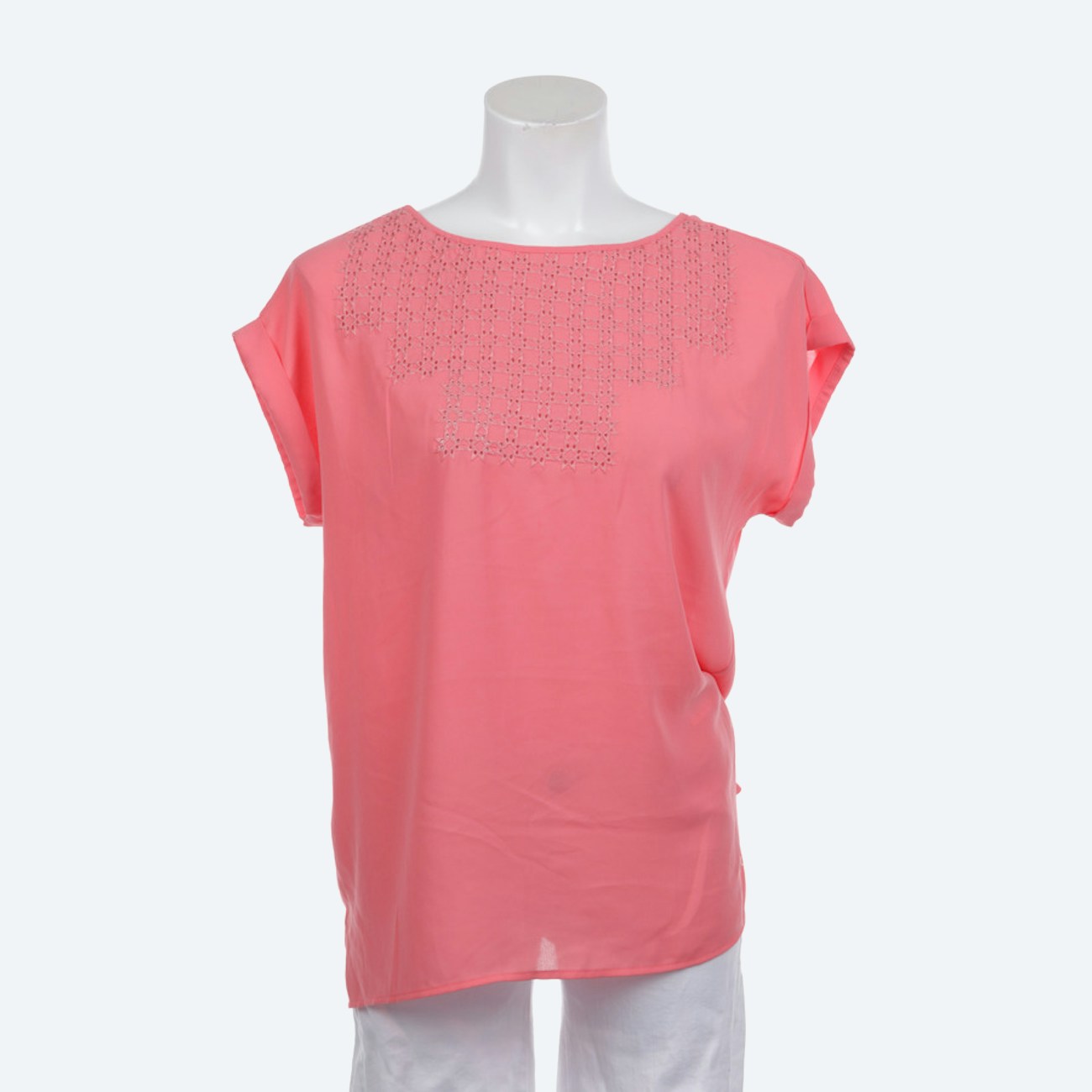 Image 1 of Shirt 34 Salmon in color Red | Vite EnVogue