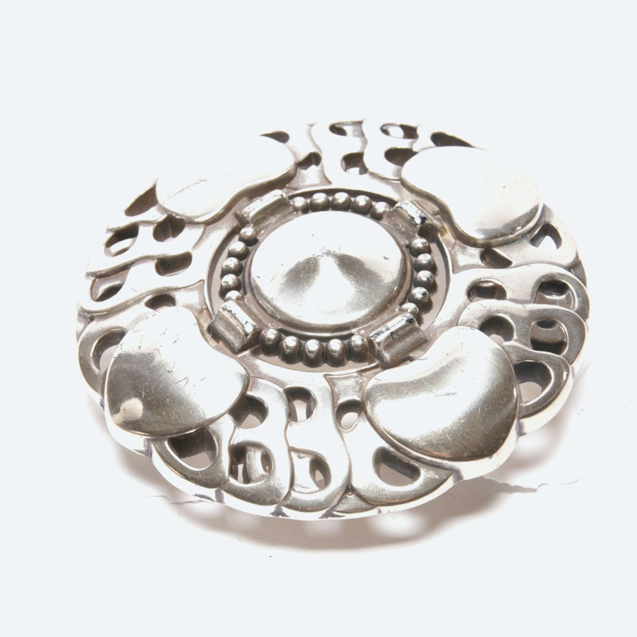 Image 1 of Belt Buckle Silver in color Metallic | Vite EnVogue