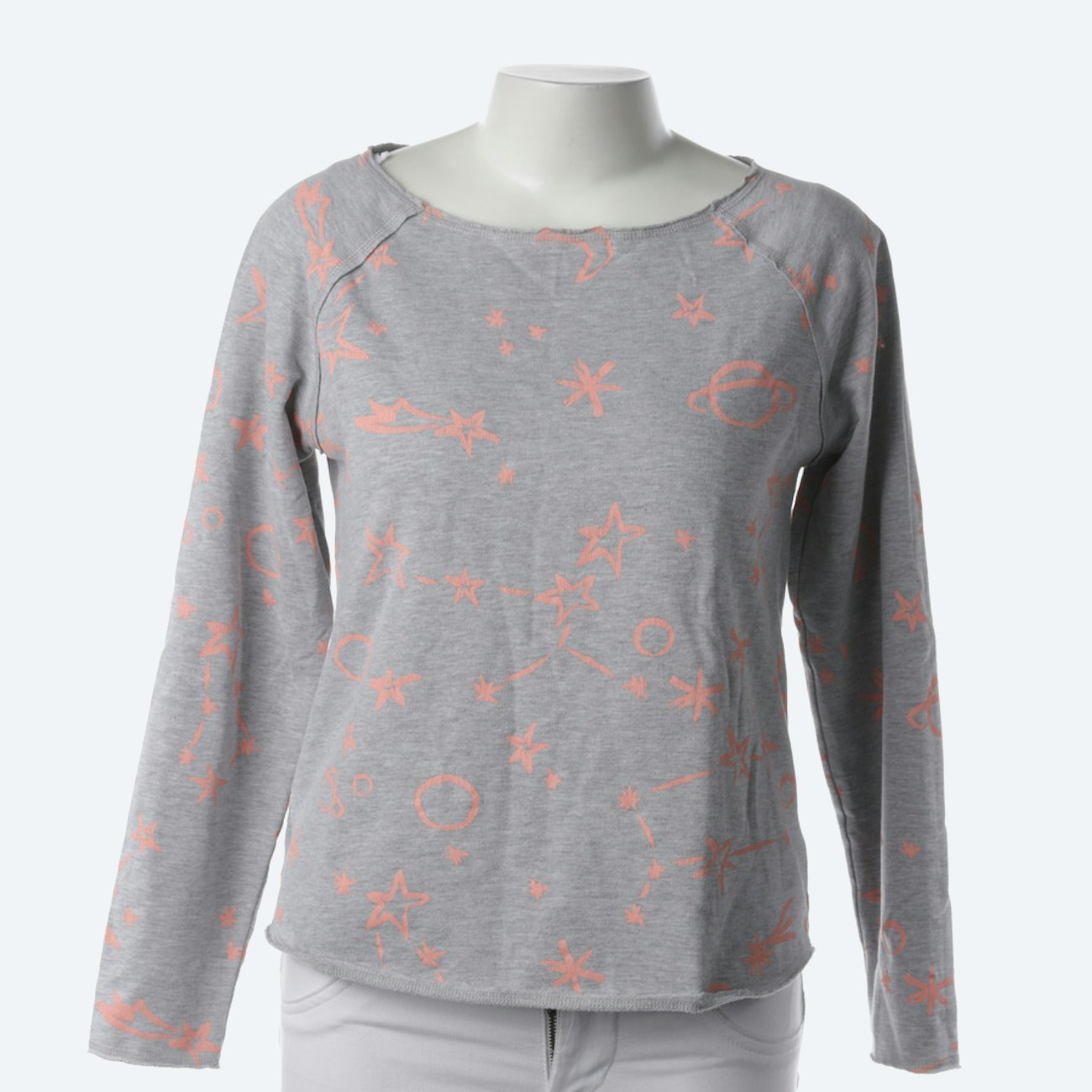 Image 1 of Sweatshirt XS Lightgray in color Gray | Vite EnVogue