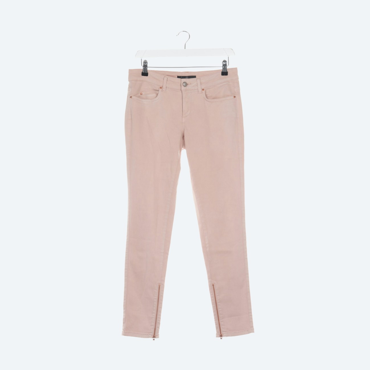 Image 1 of Jeans Slim Fit W28 Pastel pink in color Pink | Vite EnVogue