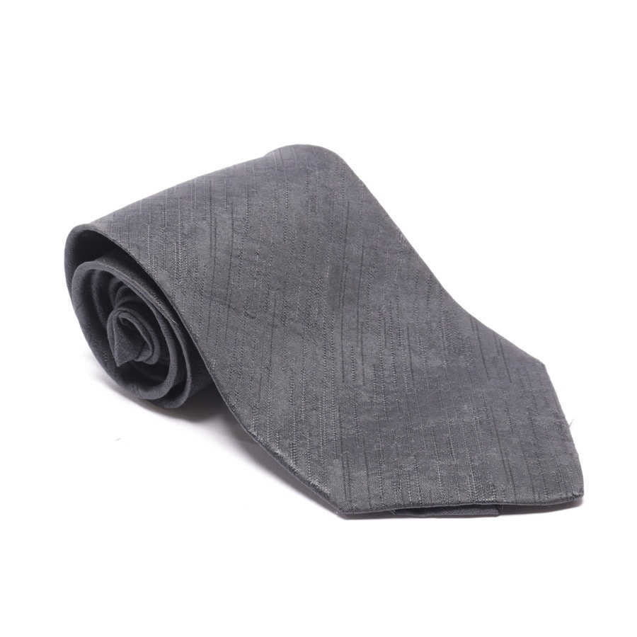 Image 1 of Silk Tie Gray in color Gray | Vite EnVogue