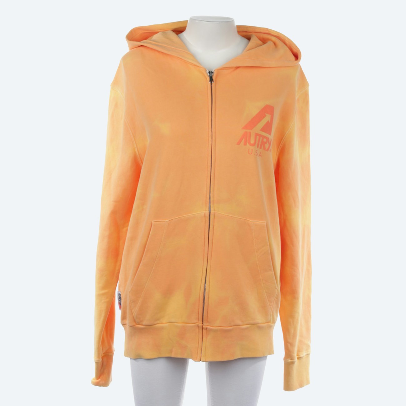 Image 1 of Sweat Jacket M Orangered in color Orange | Vite EnVogue